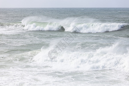 大西洋风暴浪海景图片