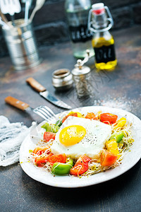 早餐美食番茄炒鸡蛋图片