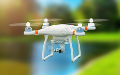 创用抽象的3D显示专业遥控无线RCQuadcopter无人机配有4K视频和摄影像机用于空中摄影飞行图片