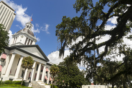 TallahasseeFlorida市中心的国会大楼进行了翻修但仍然看起来不错图片