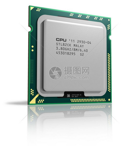 现代多核心CPU图片
