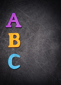 ABC字母背景图片