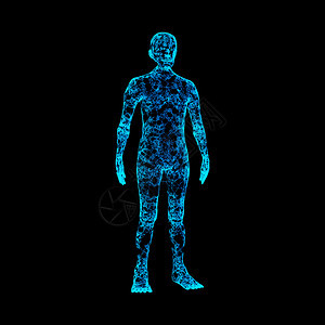 人工智能高科技数字计算机术概念图片