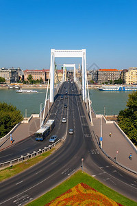 匈牙利布达佩斯Elisabeth桥图片