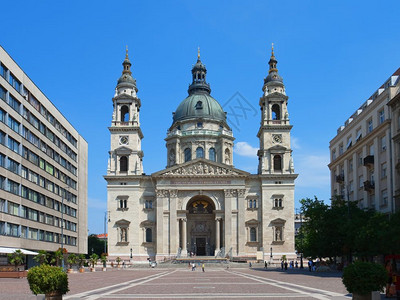 匈牙利布达佩斯的圣史蒂芬和尔斯柯高清图片