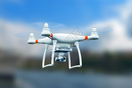 无人机摄相头用于空中摄影飞行图片