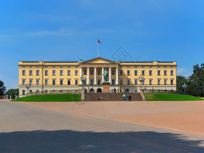 挪威奥斯陆皇宫图片