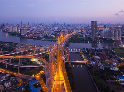 泰国曼谷日落美景图片