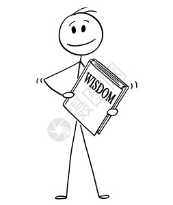 睿智的火柴人图片素材