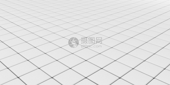 白色瓷砖地板结构图案纹理背景3d抽象插图图片