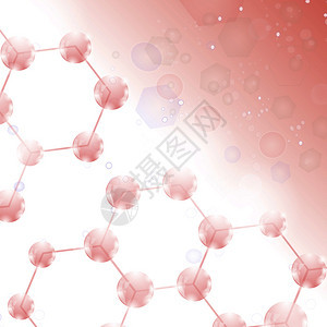 摘要分子设计结构和通信原神经或DNA的科学背景六边形遗传学和化结构抽象分子设计原科学背景化结构图片