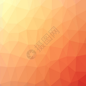 橙色多边形背景龙卷风三角形模式低多质摘要现代设计圆形风格三角模式低多质图片