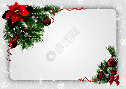 圣诞节背景装饰图片