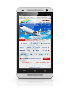 航空公司互联网站提供预订机票图片