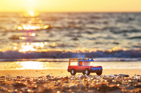 海边的玩具自然概念作曲家高清图片