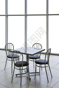 桌子和椅被隔开设计要素图片