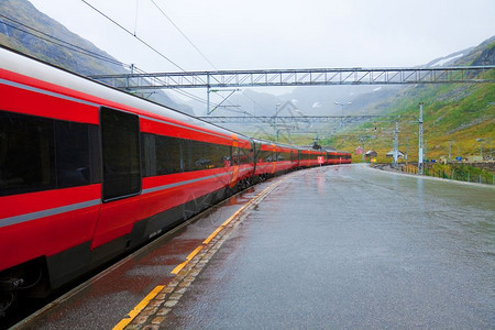 挪威火车站图片