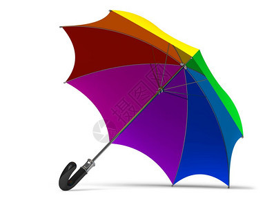 彩虹伞图片