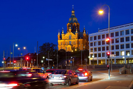 芬兰赫尔辛基Uspensky大教堂图片