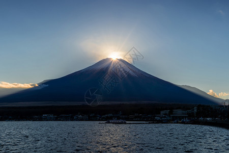 日本山峰高会的太阳景象名字是藤田钻石图片