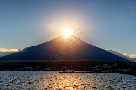 日本山峰高会的太阳景象名字是藤田钻石图片