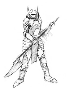蝙蝠侠黑暗骑士the邪恶武士骑的黑白粗铅笔草图概念艺术绘画背景