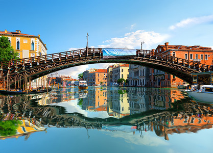 威尼斯大运河学院桥梁图片