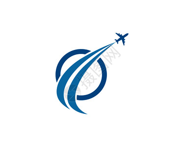 飞机图标航空示矢量说明设计Logo模版矢量高清图片