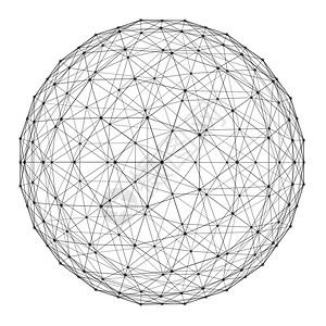 在未来的数字计算机技术概念中3个抽象插图图片