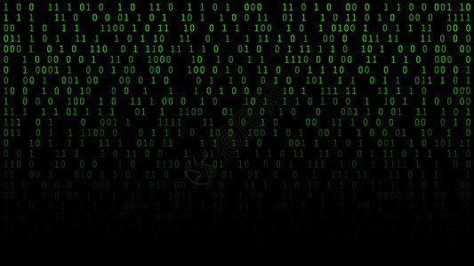 监控矩阵背景黑客数字据代码或安全保卫技术概念上的计算机屏幕01或二进制号码图片