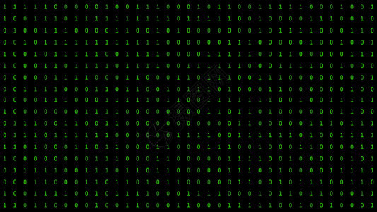监控矩阵背景黑客数字据代码或安全保卫技术概念上的计算机屏幕01或二进制号码图片