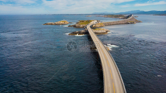 挪威欧洲著名的大西洋公路桥亚特兰太哈夫斯韦根挪威风景路线旅游点挪威大西洋公路图片