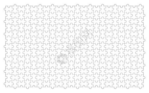 Jigsaw拼图模板大纲白背景战略和解决方案业务概念的图纹理以及解决方案业务概念图片