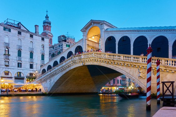 意大利威尼斯的里亚尔托桥图片
