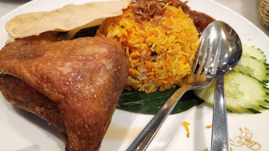 Nasilemak传统马来人辣饭图片