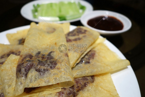 菜食北京烤鸭图片