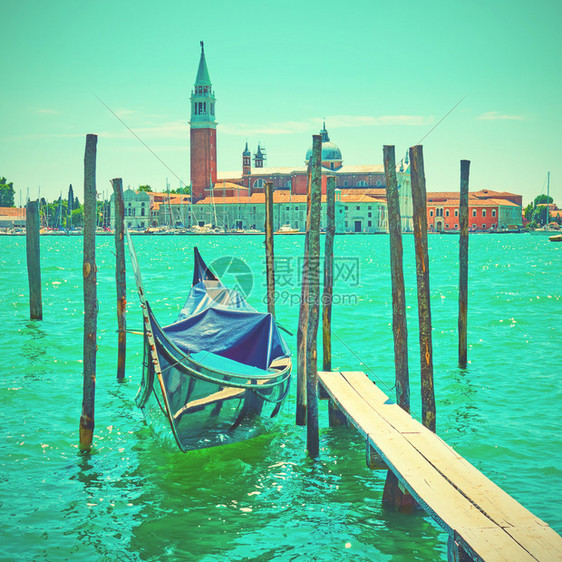 意大利威尼斯主座高多拉的威尼斯景色图片