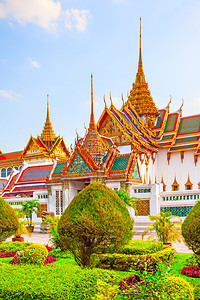 泰国曼谷皇家大宫PhraMahaPrasat团体图片