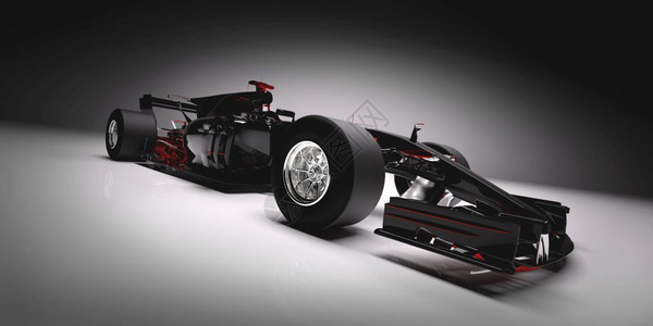 F1车侧面有轻背景速度极端运动现代车辆3D插图F1车侧面有3D插图F1车侧面有轻背景图片