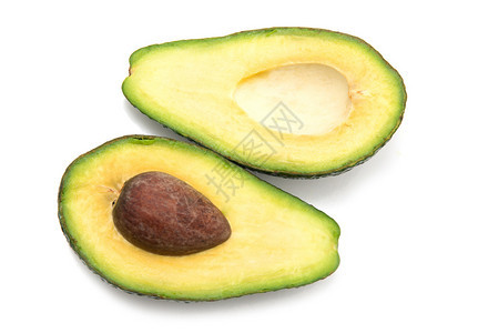 白孤立的阿沃卡多Avocado图片