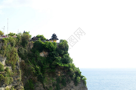 印度尼西亚巴厘的PuraLuhurUluwatu寺庙图片