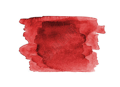 白色背景的颜中划红带有剪切路径背景图片