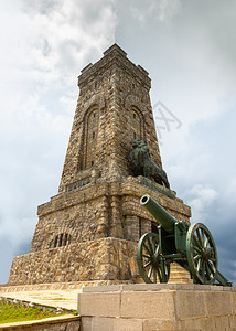 希普卡纪念碑位于保加利亚博沃附近巴尔干山脉的希普卡峰上图片
