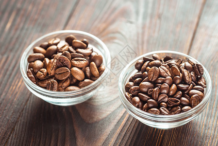 阿拉伯和富士果咖啡豆图片