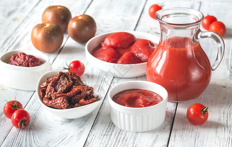 用西红柿制成的产品组分图片