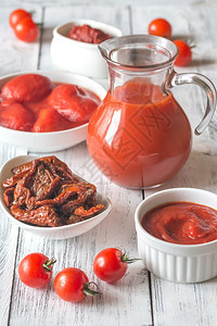 用西红柿制成的产品组分图片