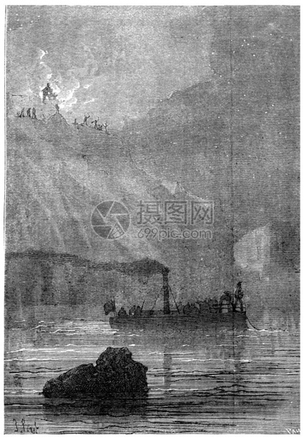 不久船就到了1872年JulesVerne3Russian和English1872年图片