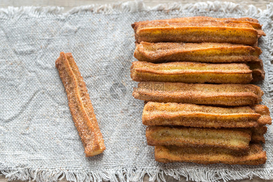 Churros著名的西班牙甜点图片