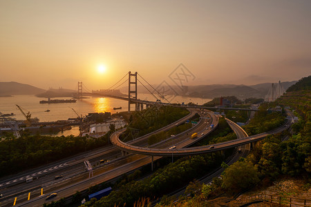 香港清马桥交通概念图片