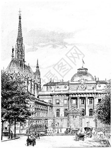 1890年在巴黎奥古斯特VITU图片